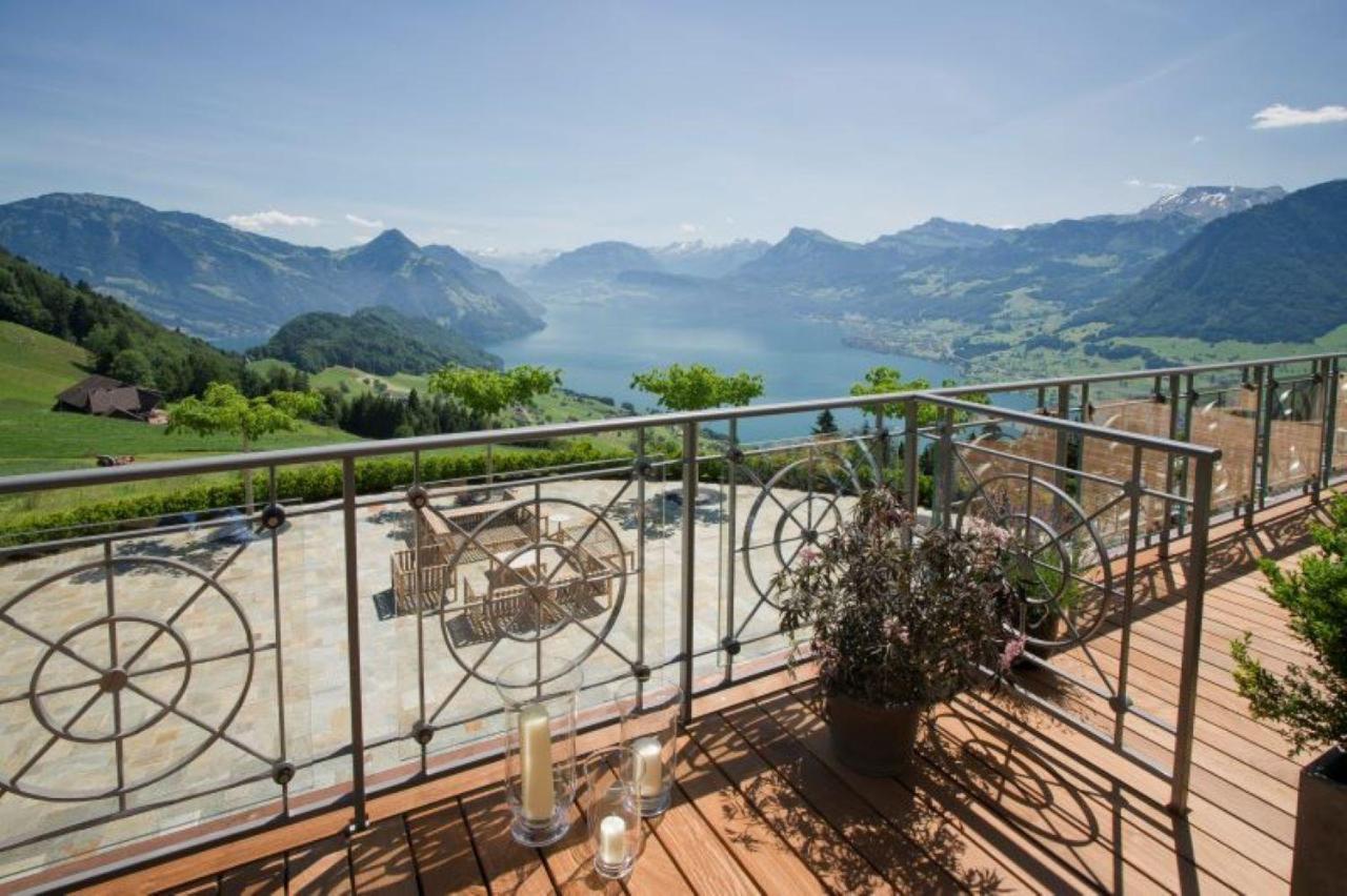 Hotel Villa Honegg Ennetburgen Esterno foto