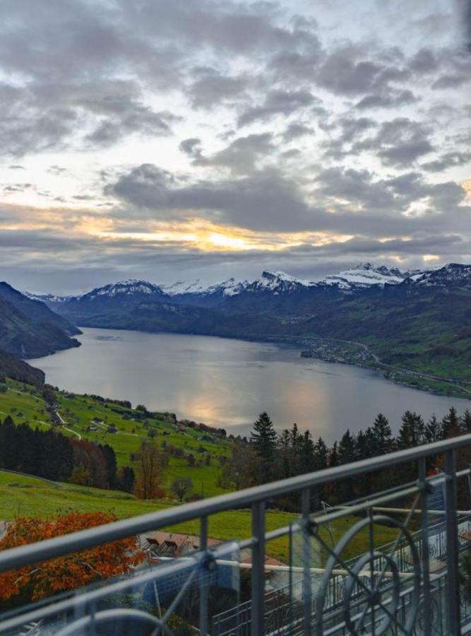 Hotel Villa Honegg Ennetburgen Esterno foto