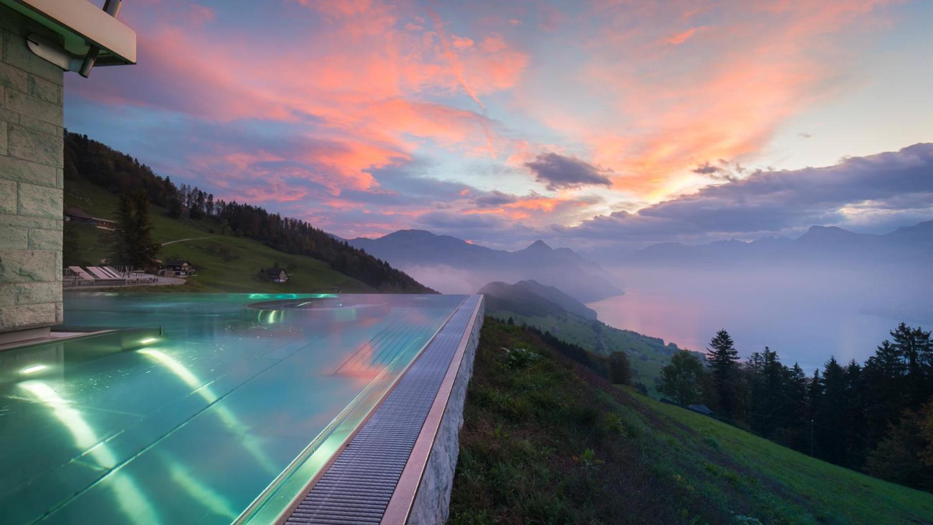 Hotel Villa Honegg Ennetburgen Esterno foto